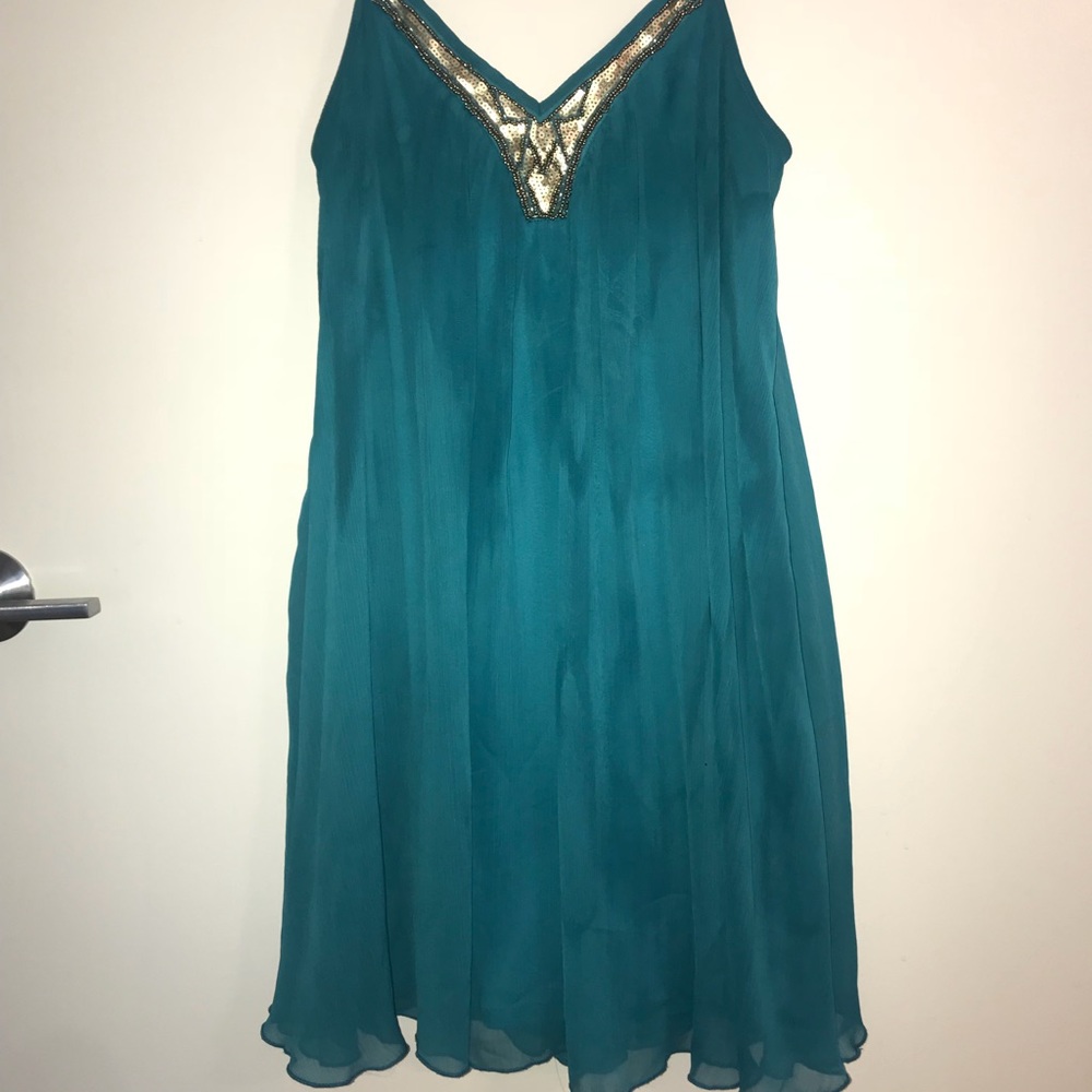 Turquoise dress